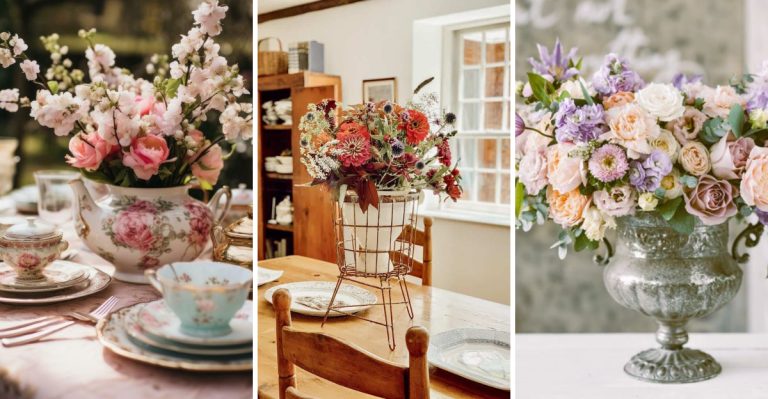 6 Vintage-Inspired Floral Arrangements for Nostalgic Decor
