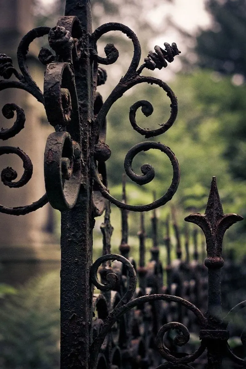 Antique Iron Fences