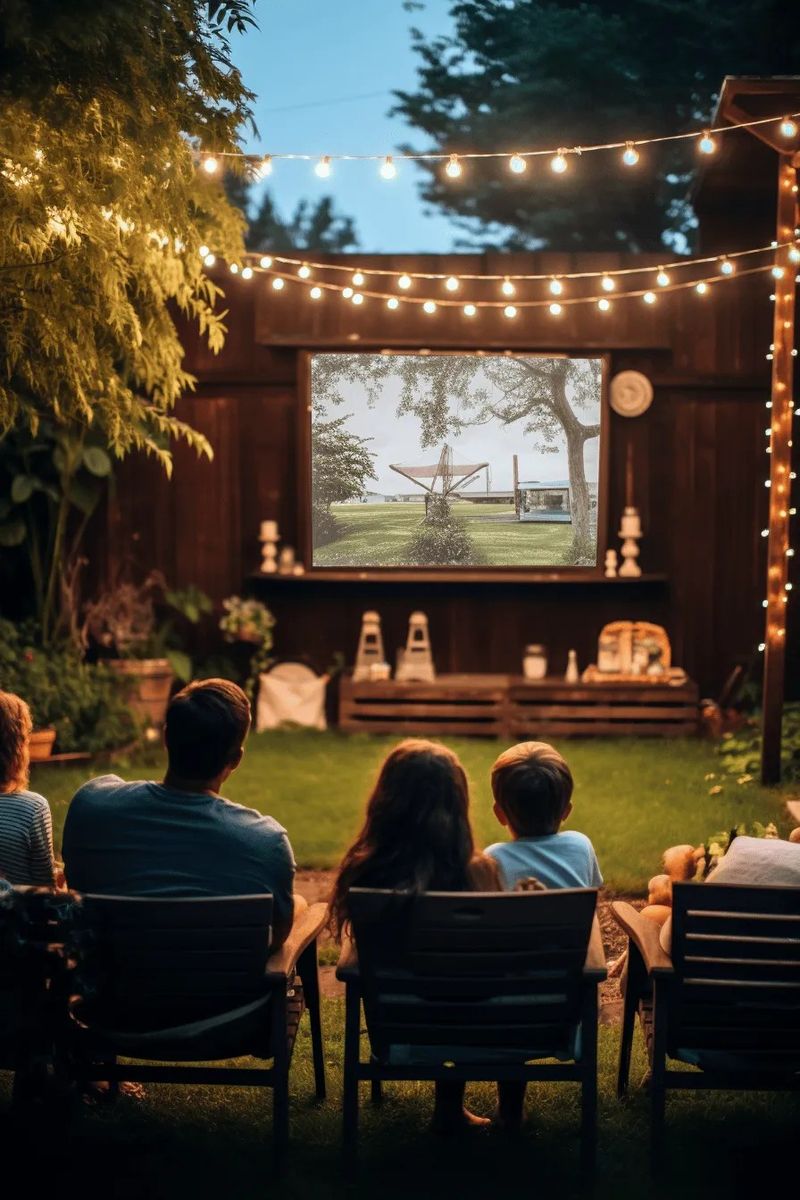 Backyard Movie Night