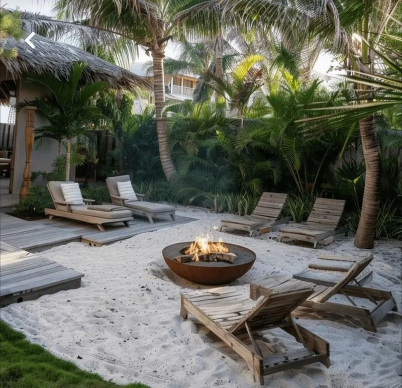 Beach-Style Fire Pit