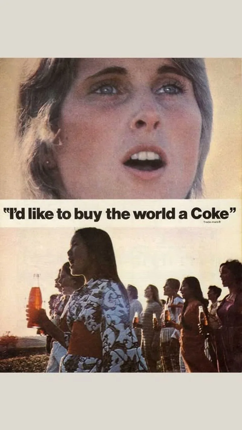 Coca-Cola - 'I'd Like to Buy the World a Coke'