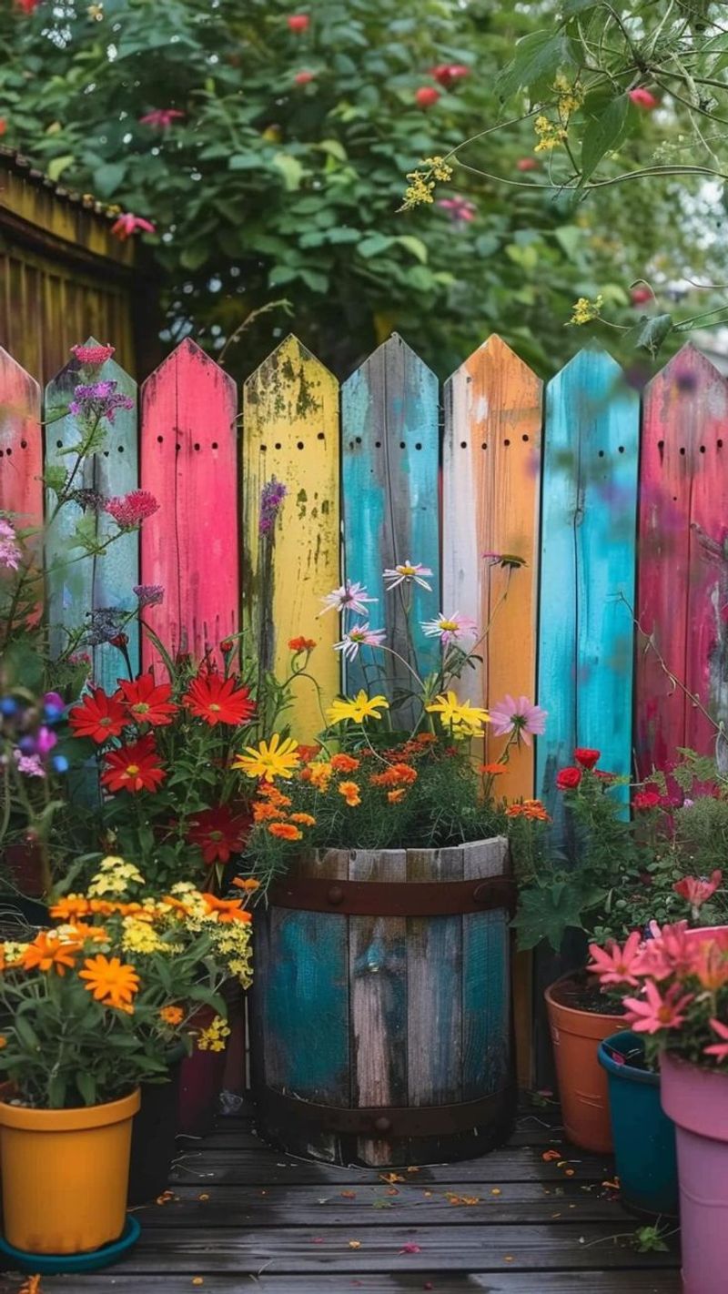 Colorful Fencing