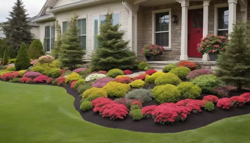 Colorful Shrubs