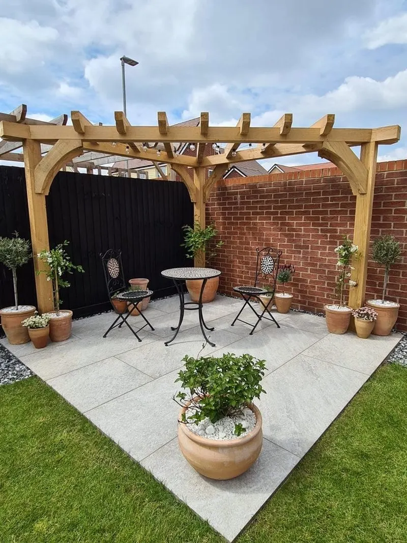 Corner Pergola