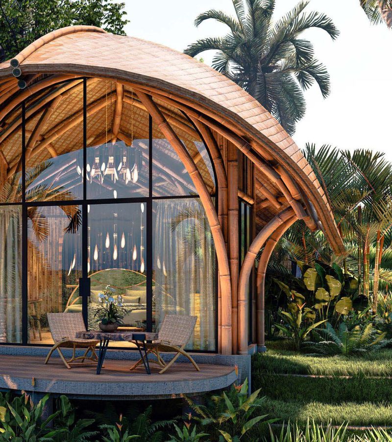 Eco-Friendly Bamboo Arch