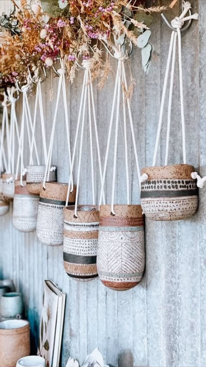 Hanging Macramé Planters