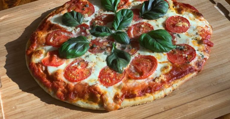 Make a Delicious Homemade Pizza with Ingredients From Your Backyard Garden