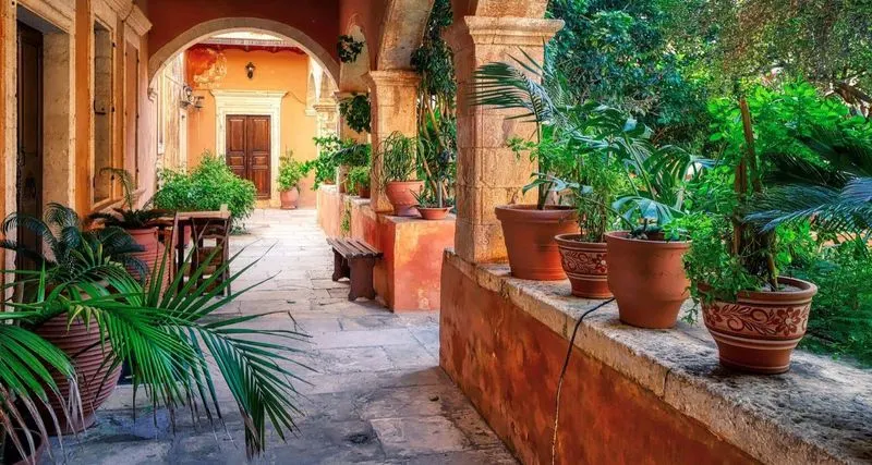 Mediterranean Courtyard