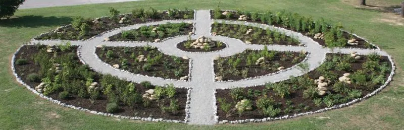 Native American Medicine Wheel Garden