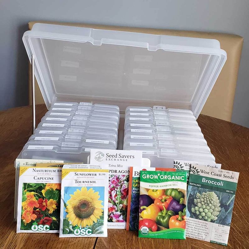 Organize Seed Storage