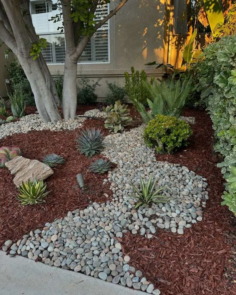 Pebble Mulch