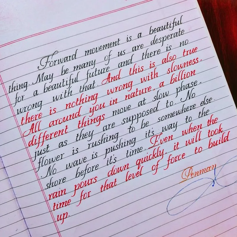 Penmanship