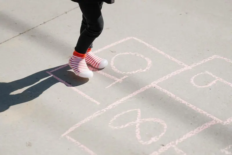 Playing Hopscotch