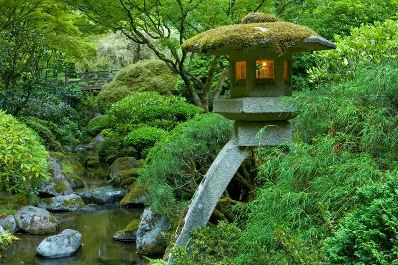 Portland Japanese Garden, Oregon