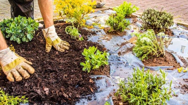 Reflective Silver Mulch