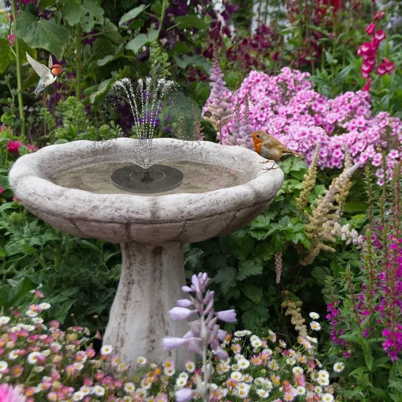 Solar Bird Baths