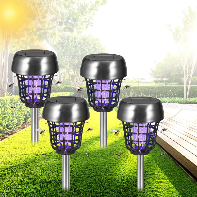 Solar-Powered Insect Zappers