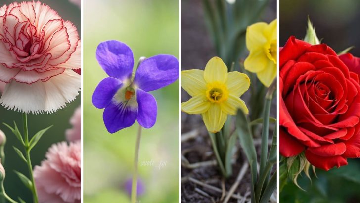 The 12 Birth Flowers You Didn’t Know Represent Each Month of the Year