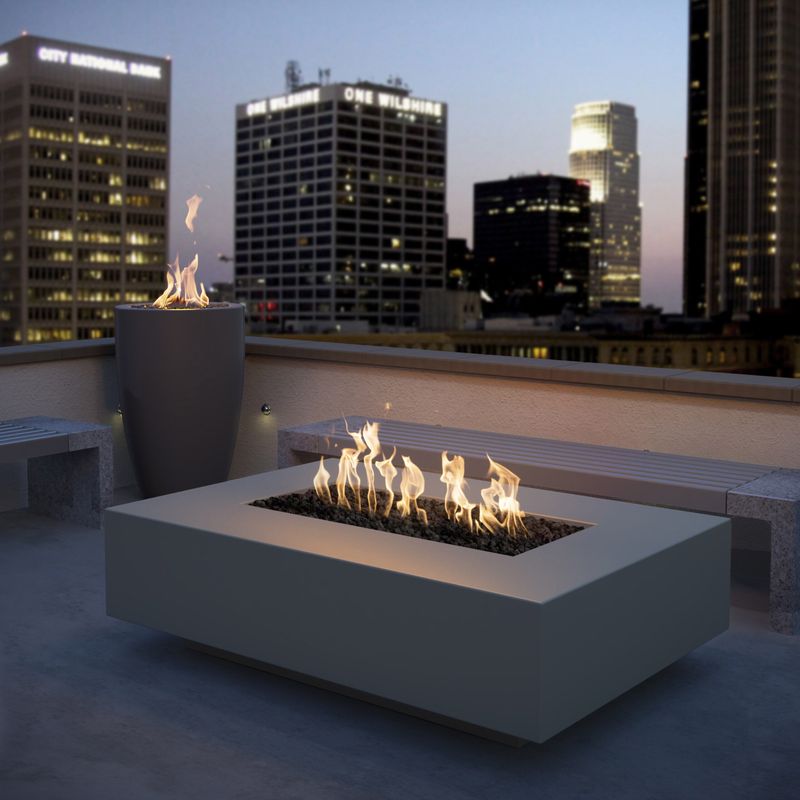 Urban Rooftop Fire Pit