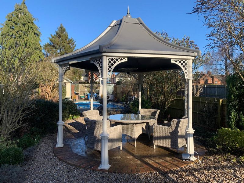 Victorian-Inspired Pergola