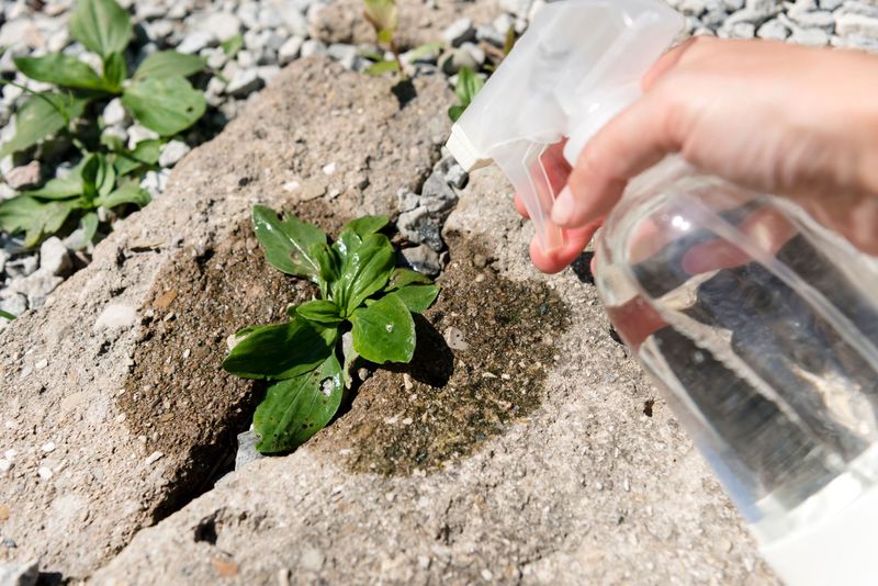 Vinegar for Weed Control