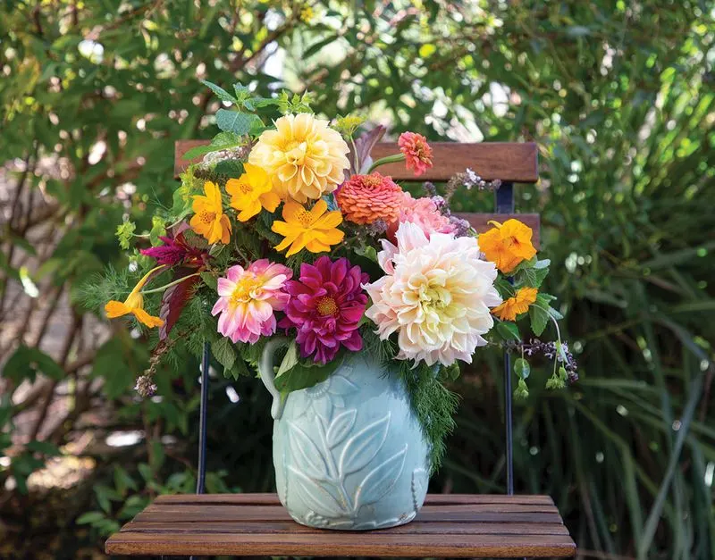 Vintage Garden Arrangement