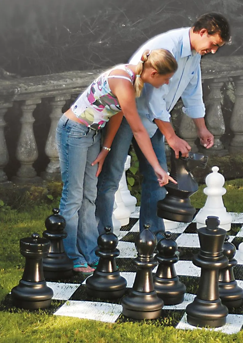 Weather-Resistant Outdoor Chess Set