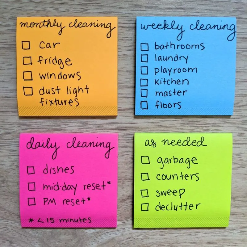 Weekly Declutter Routine