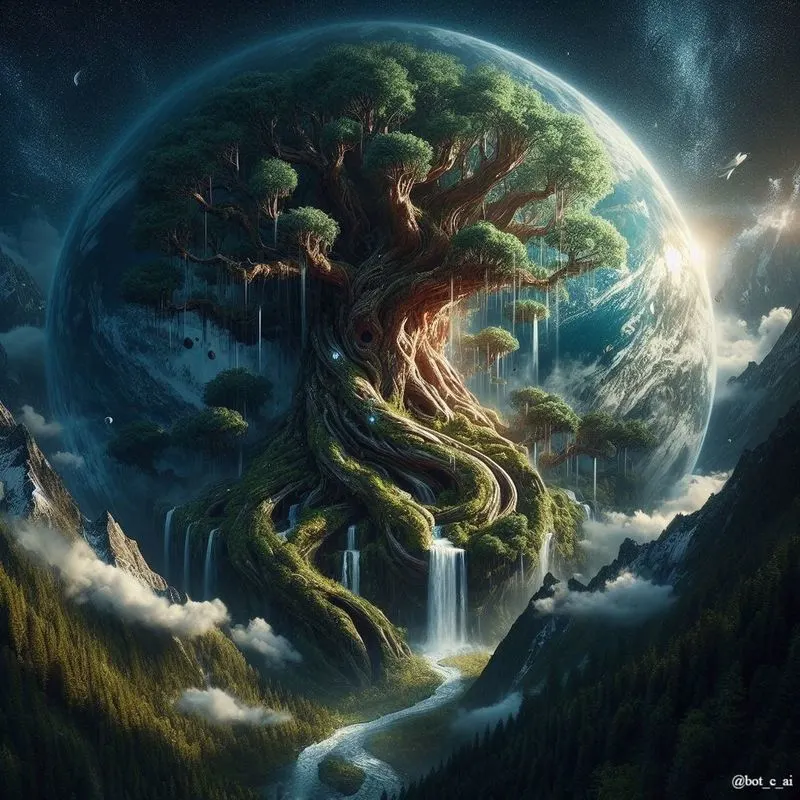 Yggdrasil, the World Tree