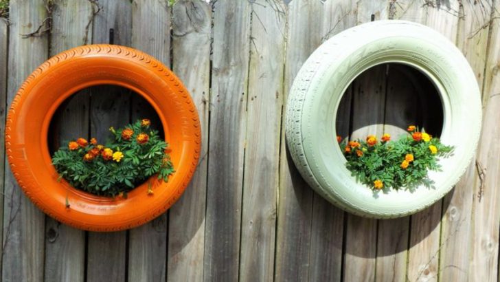 18 Unique Repurposed Planters Made from Salvaged Materials