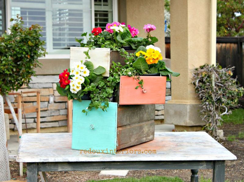 Drawer Stack Planter