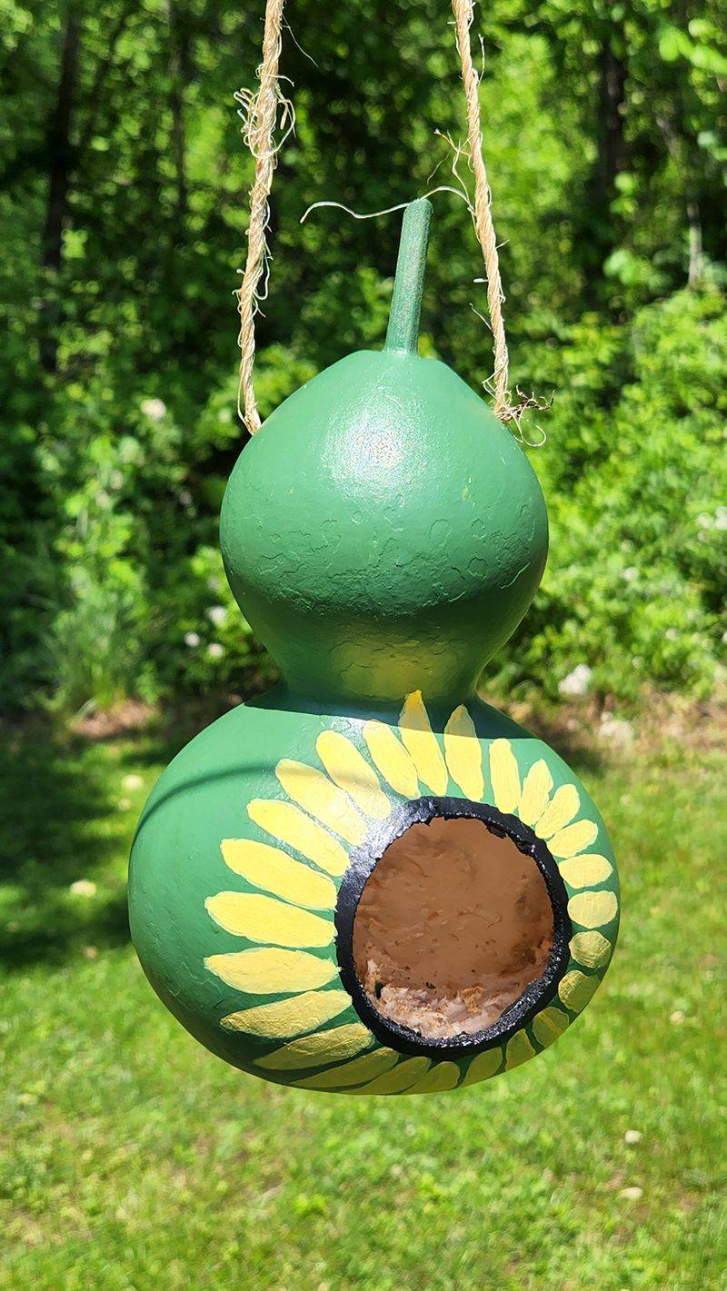 Gourd Birdhouse Crafting