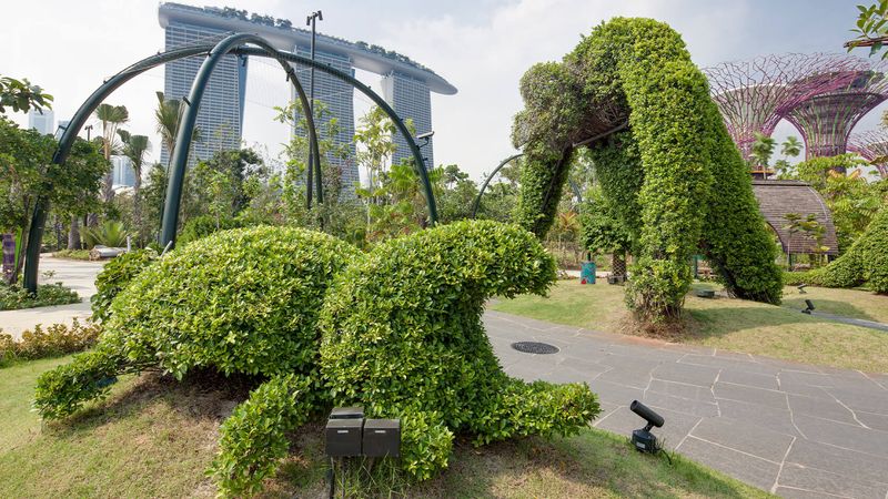 Sculptural Garden Art