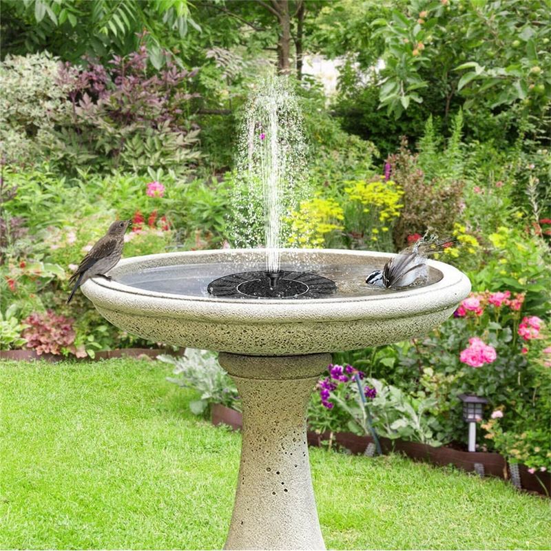 Solar-Powered Water Features