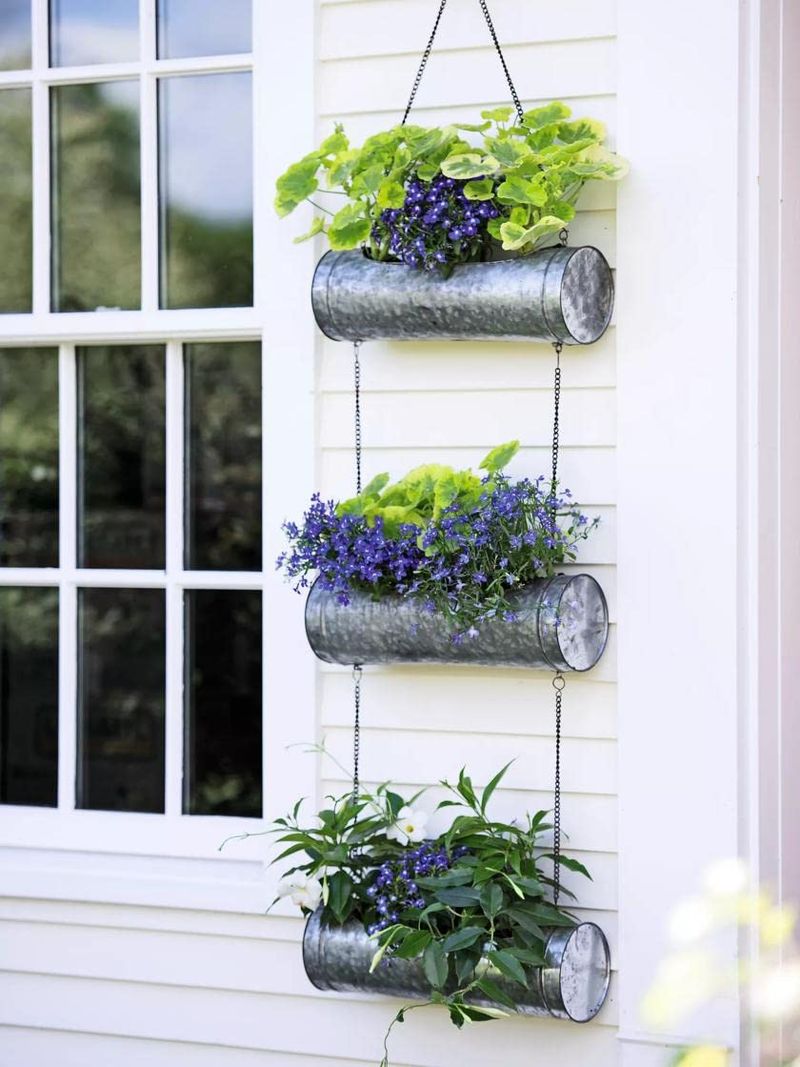 Tiered Hanging Planters