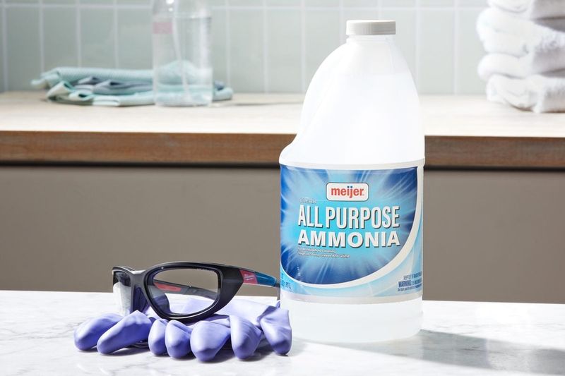 Use Ammonia-Soaked Rags