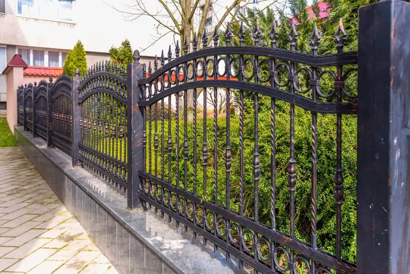 Wrought Iron Fence