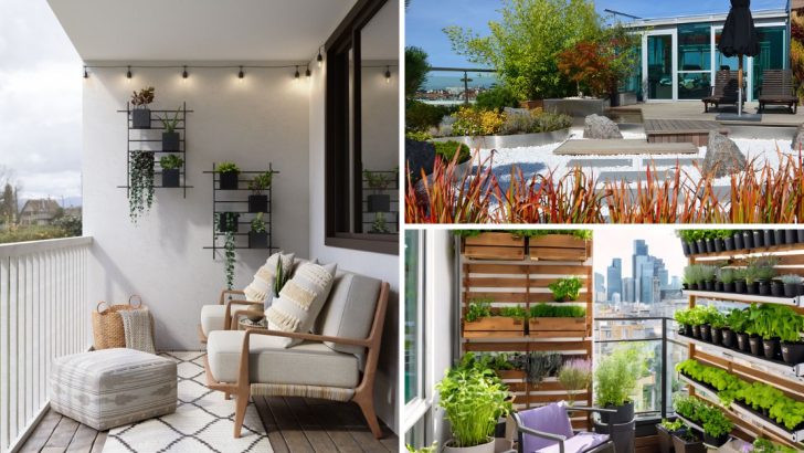 22 Balcony and Rooftop Garden Ideas for Creating a Serene Space