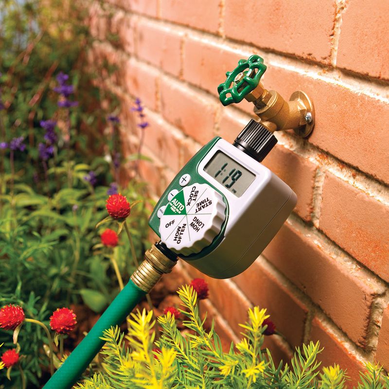 12. Timer-Controlled Sprinklers