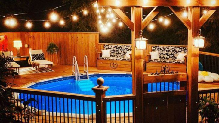 20 Ways to Give Your Above-Ground Pool a High-End Look with Smart Landscaping