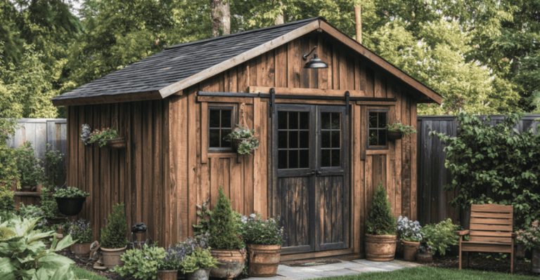 21 Garden Shed Ideas for a Beautiful Backyard Escape