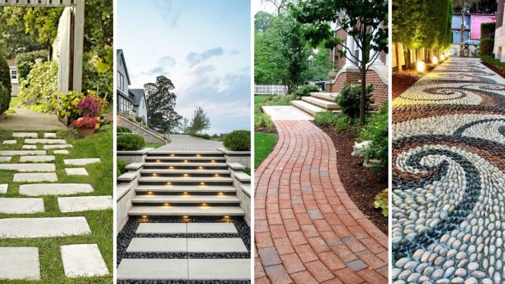 24 Stunning Walkway Ideas to Transform Your Backyard