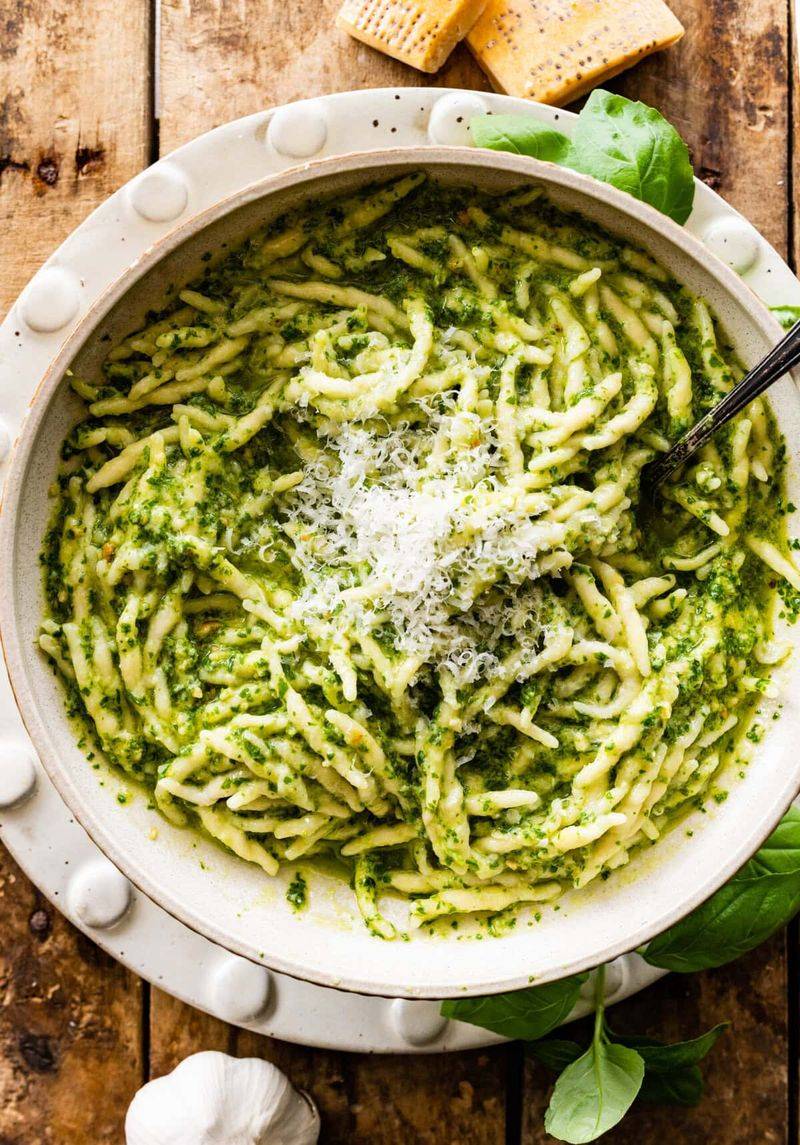 Basil Pesto Pasta