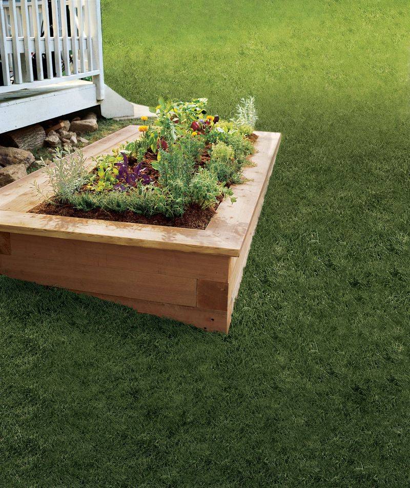 Bed Frame Flower Bed