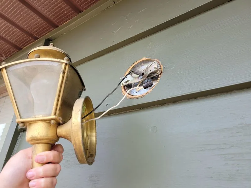 Broken Light Fixtures