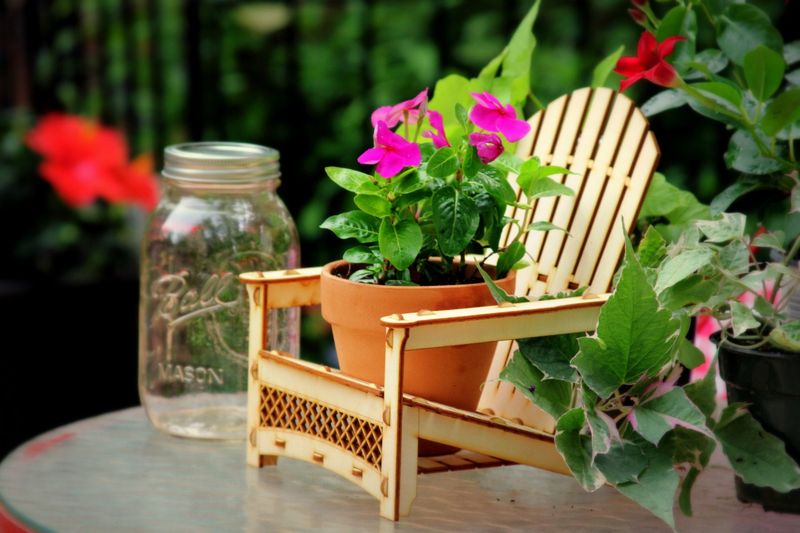 Chair Plant Stand