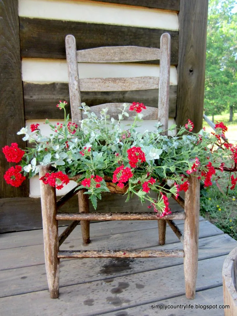Chair Planters