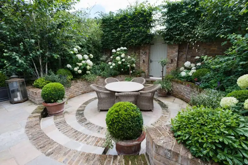 Formal Courtyard
