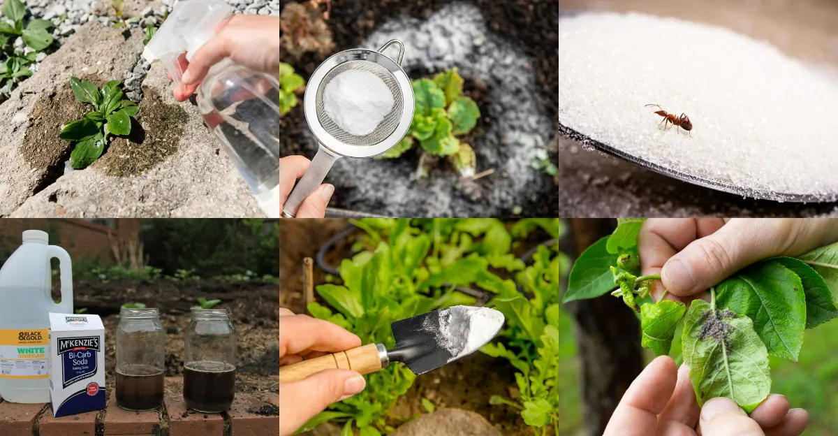 Garden Problems You Can Solve with Vinegar, Baking Soda, and Salt