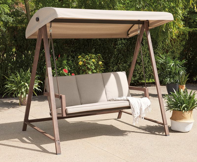 Garden Swing with Canopy